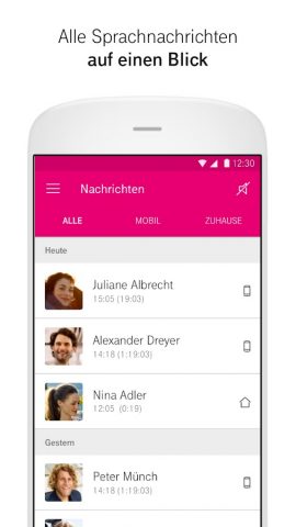Voicemail для Android — скриншот 1