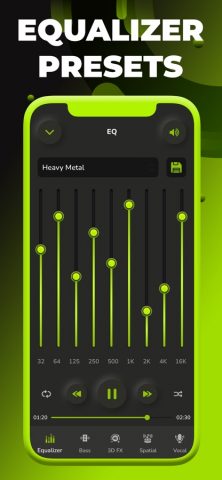 Volume Booster — Equalizer FX для iOS — скриншот 3