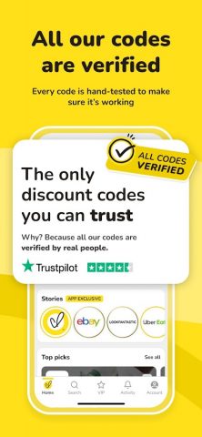 VoucherCodes для Android — скриншот 3