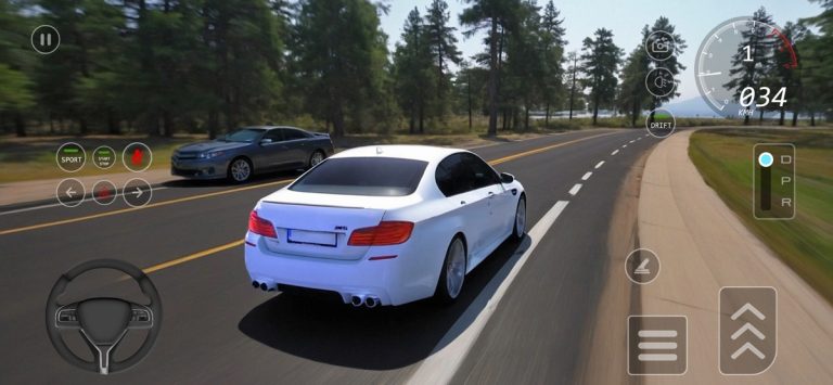 Вождение автомобиля 2026 для iOS — скриншот 1
