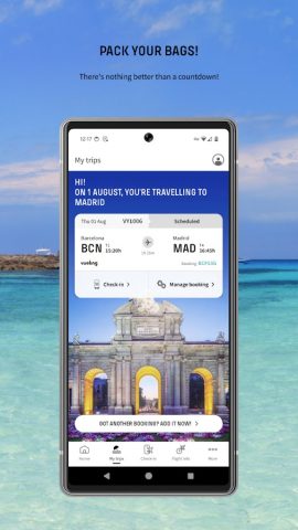 Vueling — Cheap Flights для Android — скриншот 2