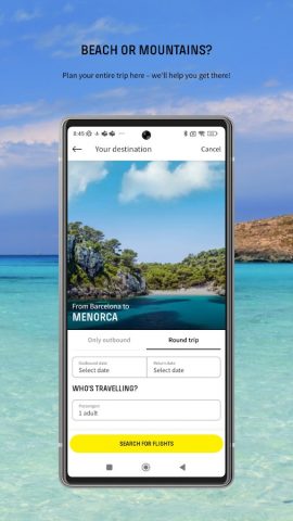 Vueling — Cheap Flights для Android — скриншот 3