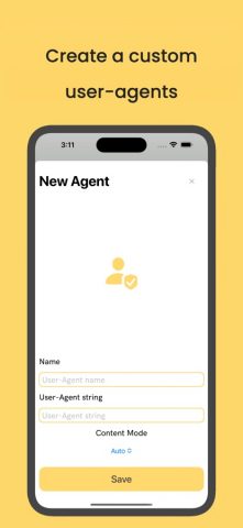 WAS: User-Agent Switcher для iOS — скриншот 3