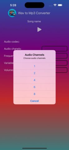 WAV to MP3 Converter для iOS — скриншот 5
