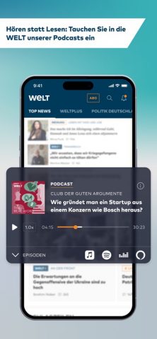 WELT News & Live-TV для iOS — скриншот 4