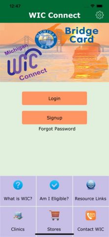 WIC Connect для iOS — скриншот 1