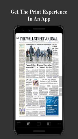 WSJ Print Edition для Android — скриншот 1