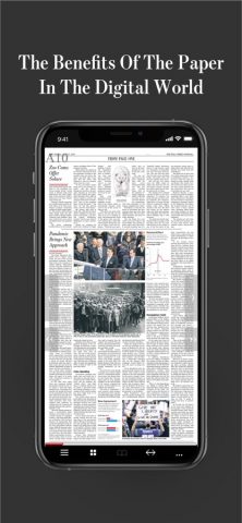 WSJ Print Edition для iOS — скриншот 2