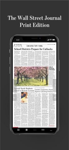 WSJ Print Edition для iOS — скриншот 3