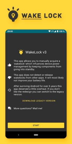 Wakelock Revamp — PowerManager для Android — скриншот 1