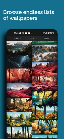 Wallflow: Wallhaven Wallpapers для Android — скриншот 3