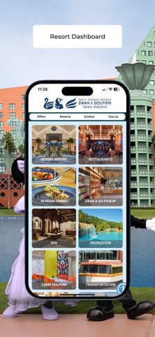 Walt Disney Swan and Dolphin для iOS — скриншот 2