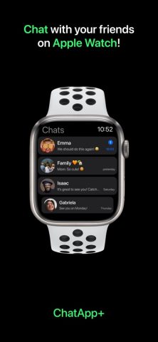 WatchApp+ for WhatsApp для iOS — скриншот 1