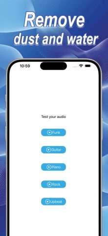 Water Eject + Speaker Cleaner для iOS — скриншот 3