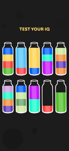 Water Sort Color Pouring Game для iOS — скриншот 4