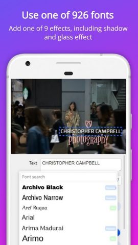 Watermarkly – водяной знак для Android — скриншот 2