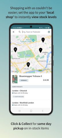 Waterstones для Android — скриншот 3