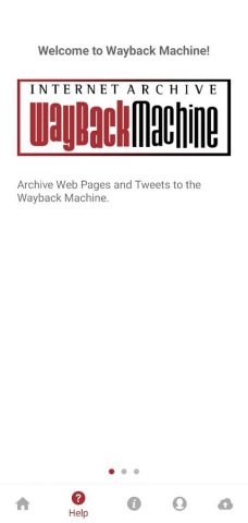 Wayback Machine для Android — скриншот 4