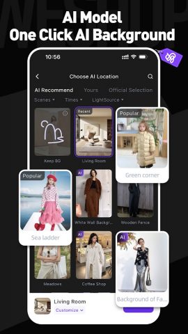 WeShop AI — Swap Face & BG для Android — скриншот 5
