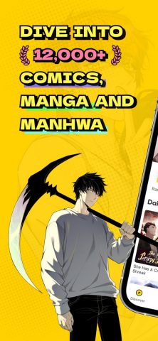 WebComics — Webtoon, Manga для iOS — скриншот 1