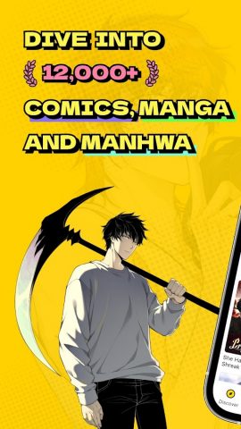 WebComics — Webtoon & Manga для Android — скриншот 1