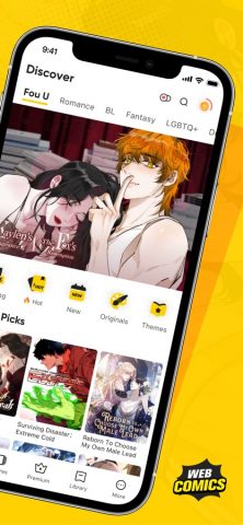WebComics — Webtoon, Manga для iOS — скриншот 2