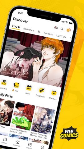 WebComics — Webtoon & Manga для Android — скриншот 2