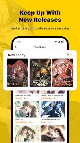 WebComics — Webtoon & Manga для Android — скриншот 4