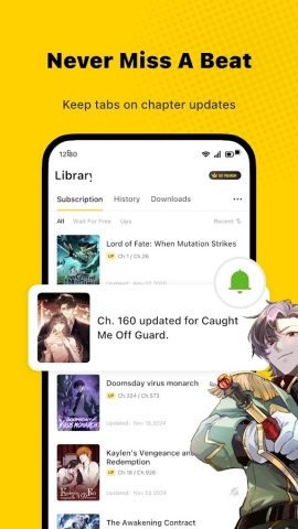 WebComics — Webtoon & Manga для Android — скриншот 5
