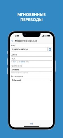 WebMoney Keeper для iOS — скриншот 3