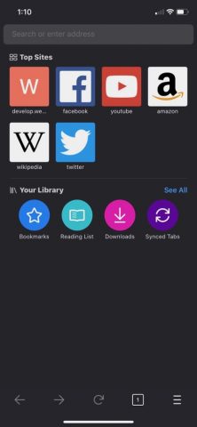 WebXR Viewer для iOS — скриншот 1