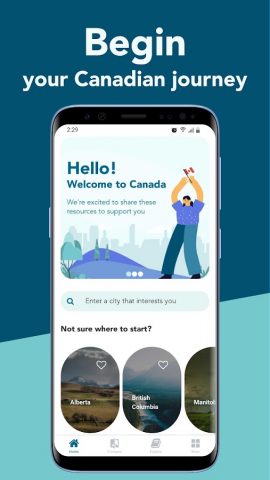 Welcome to Canada для Android — скриншот 3
