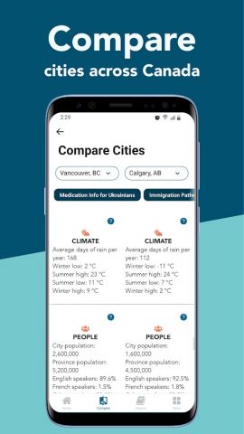 Welcome to Canada для Android — скриншот 4