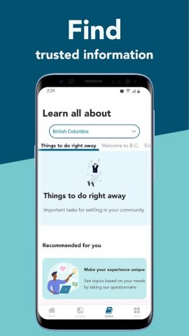 Welcome to Canada для Android — скриншот 5