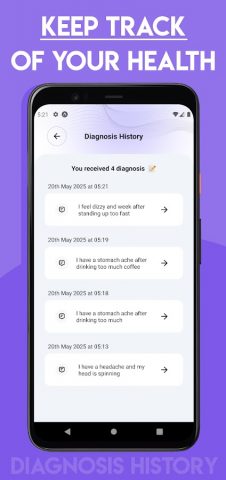 Welli — AI Doctor для Android — скриншот 4
