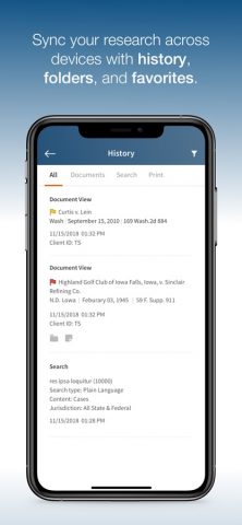 Westlaw для iOS — скриншот 5