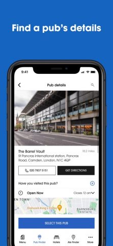 Wetherspoon для iOS — скриншот 2