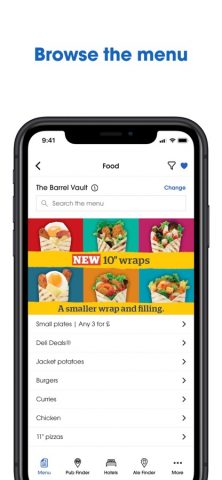 Wetherspoon для iOS — скриншот 3