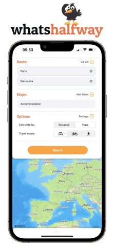 Whatshalfway для iOS — скриншот 1