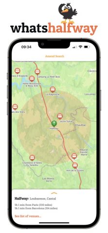 Whatshalfway для iOS — скриншот 3