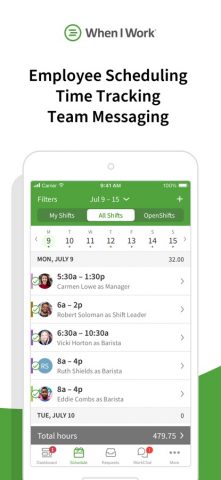 When I Work Staff Scheduling для iOS — скриншот 1