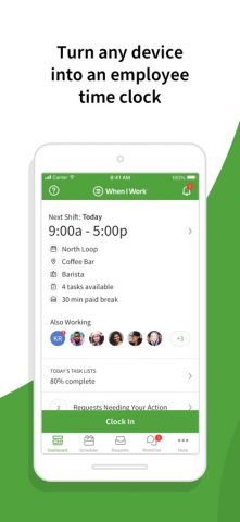 When I Work Staff Scheduling для iOS — скриншот 2