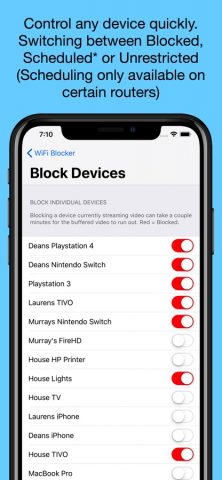 WiFi Blocker для iOS — скриншот 4