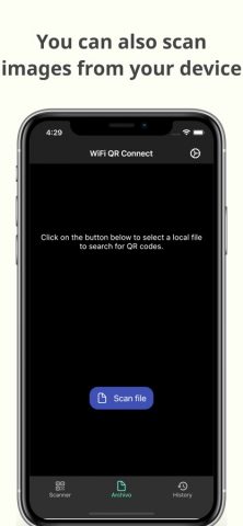 WiFi QR Connect для iOS — скриншот 3