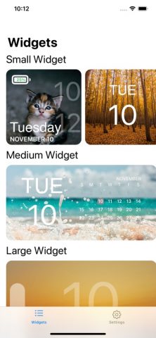 Widgets Widgetopia Wizard для iOS — скриншот 1