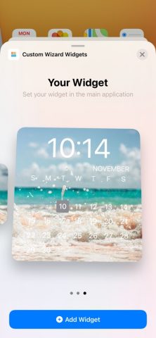 Widgets Widgetopia Wizard для iOS — скриншот 3