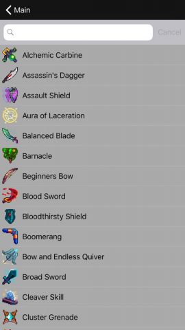 Wiki for Dead Cells для iOS — скриншот 2