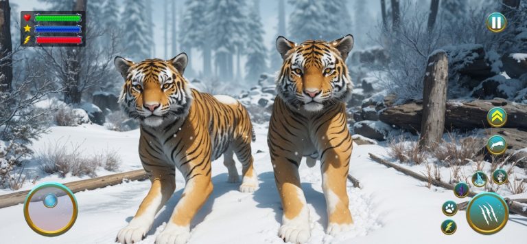 Wild Tiger Animal Survival для iOS — скриншот 3