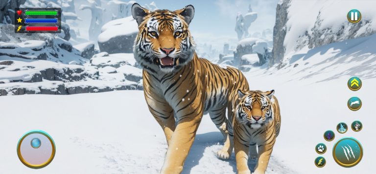 Wild Tiger Animal Survival для iOS — скриншот 4