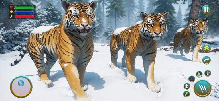 Wild Tiger Animal Survival для iOS — скриншот 5